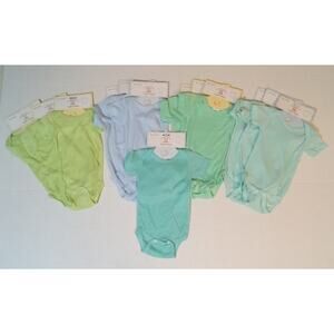 Baby Creepers Lot of 13 5 Different Colors Size Infants 6-9 Months